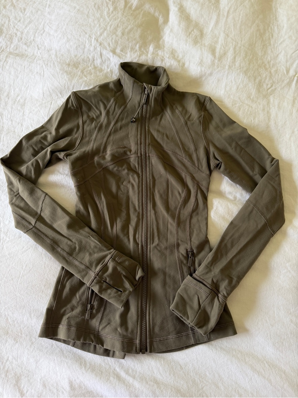 Lululemon Define Jacket Taupe